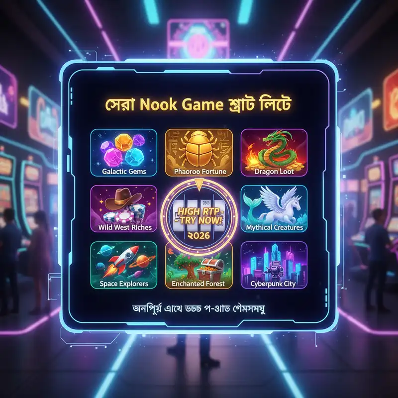 Nook Game জনপ্রিয় স্লট লিস্ট ২০২৬